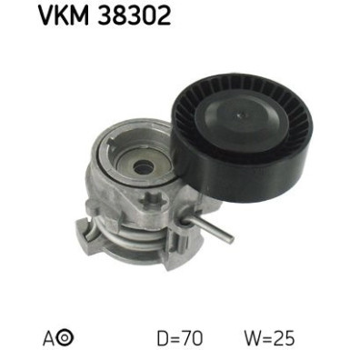 SKF | Spannrolle, Keilrippenriemen | VKM 38302