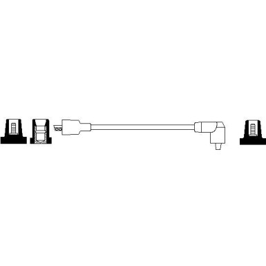 BOSCH | Zündleitung | 0 986 356 090