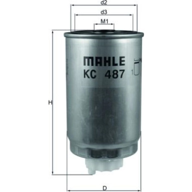 Knecht | Kraftstofffilter | KC 487