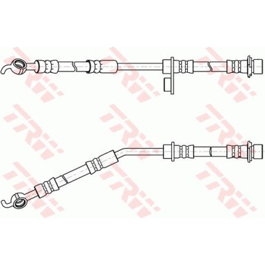 TRW | Bremsschlauch | PHD1056