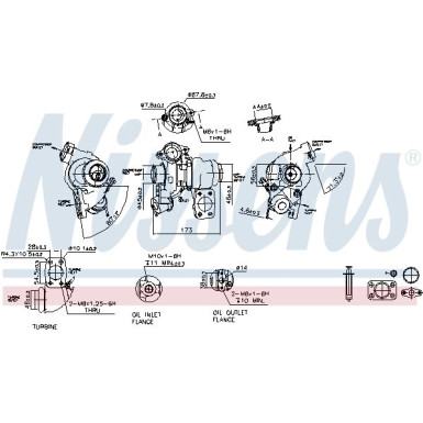 Nissens | Lader, Aufladung | 93061