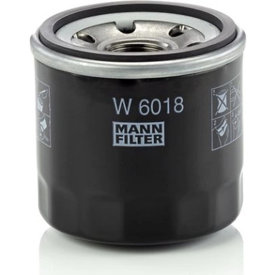 MANN-FILTER W 6018 Ölfilter M20x1.5, Anschraubfilter