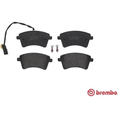 Brembo | Bremsbelagsatz, Scheibenbremse | P 68 058