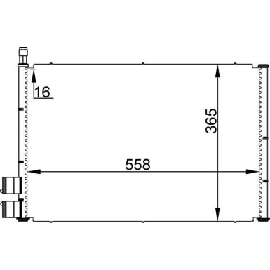 Mahle | Kondensator, Klimaanlage | AC 298 000S