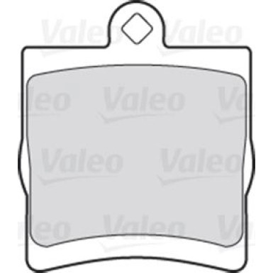 Valeo | Bremsbelagsatz, Scheibenbremse | 301444