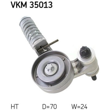 SKF | Spannrolle, Keilrippenriemen | VKM 35013