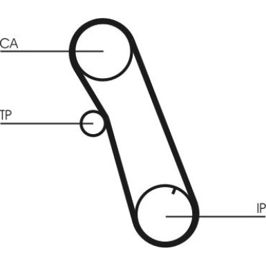 ContiTech | Zahnriemen | CT616