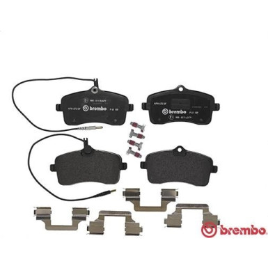 Brembo | Bremsbelagsatz, Scheibenbremse | P 61 109