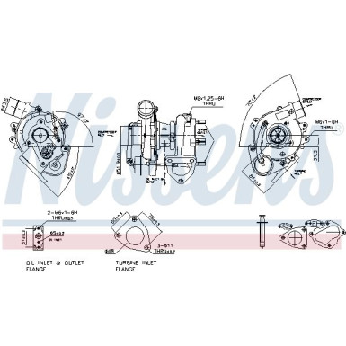 Nissens | Lader, Aufladung | 93067