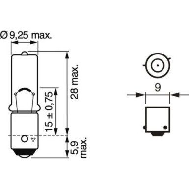 BOSCH | Glühlampe | 1 987 301 035