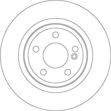 TRW | Bremsscheibe | DF6634