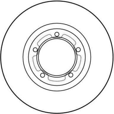 TRW | Bremsscheibe | DF2786