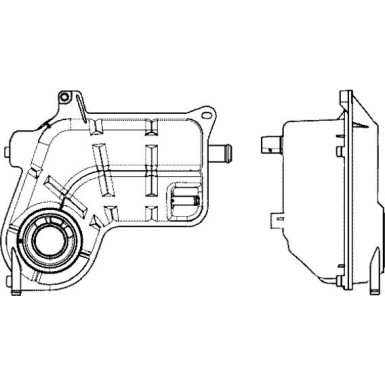 Mahle | Ausgleichsbehälter, Kühlmittel | CRT 25 000S