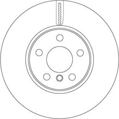 TRW | Bremsscheibe | DF6747S