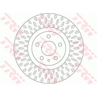 TRW | Bremsscheibe | DF6522