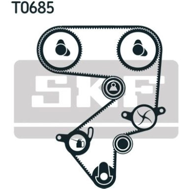 SKF | Zahnriemensatz | VKMA 91021