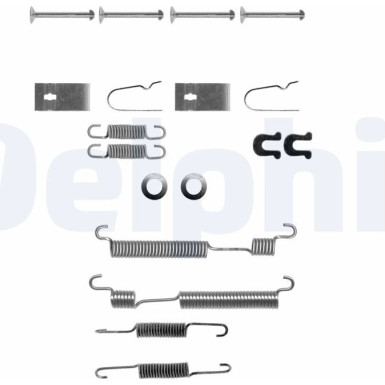 Delphi | Zubehörsatz, Bremsbacken | LY1056