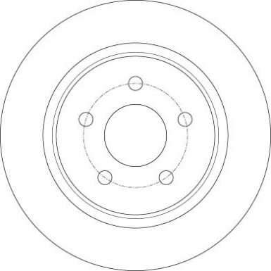 TRW | Bremsscheibe | DF6150