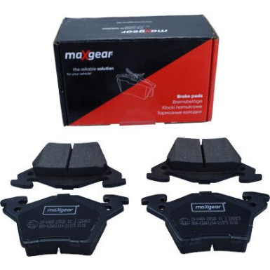 Maxgear | Bremsbelagsatz, Scheibenbremse | 19-0469