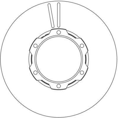 TRW | Bremsscheibe | DF4144S