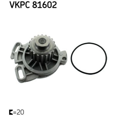 SKF | Wasserpumpe | VKPC 81602