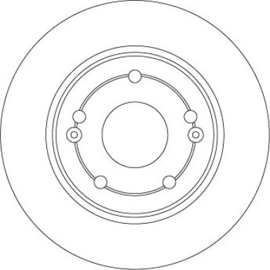 TRW | Bremsscheibe | DF4428