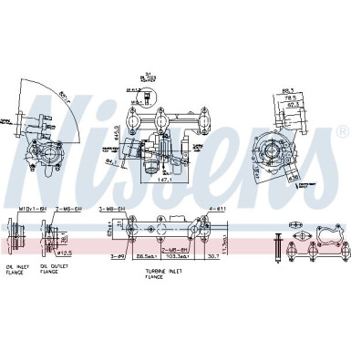 Nissens | Lader, Aufladung | 93095