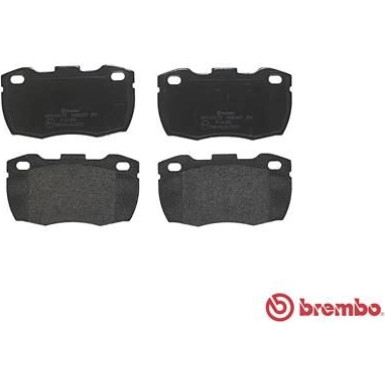 Brembo | Bremsbelagsatz, Scheibenbremse | P 44 015