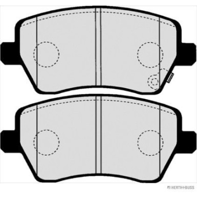 Herth+Buss Jakoparts | Bremsbelagsatz, Scheibenbremse | J3608025