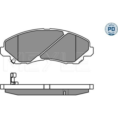 Meyle | Bremsbelagsatz, Scheibenbremse | 025 235 8416/PD