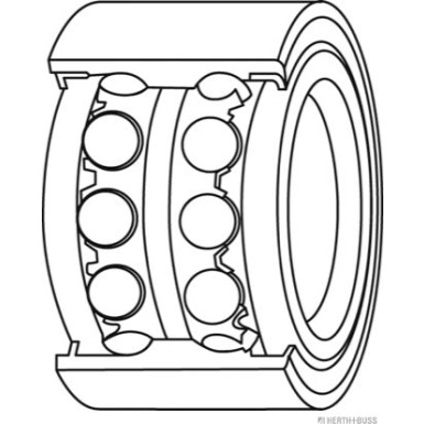 Herth+Buss Jakoparts | Radlagersatz | J4702036