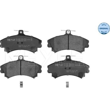 Meyle | Bremsbelagsatz, Scheibenbremse | 025 219 2015
