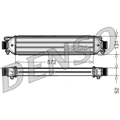 Denso | Ladeluftkühler | DIT09109