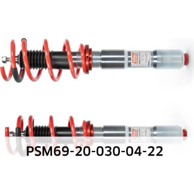 Eibach | Fahrwerkssatz, Federn/Dämpfer | Fahrwerkssatz Federn Dämpfer Pro Street Multi | PSM69-20-030-04-22