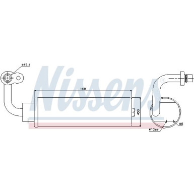 Nissens | Trockner, Klimaanlage | 95444