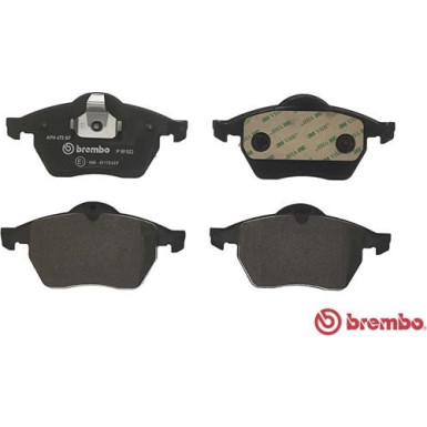 Brembo | Bremsbelagsatz, Scheibenbremse | P 59 022