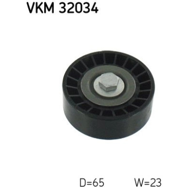 SKF | Umlenk-/Führungsrolle, Keilrippenriemen | VKM 32034