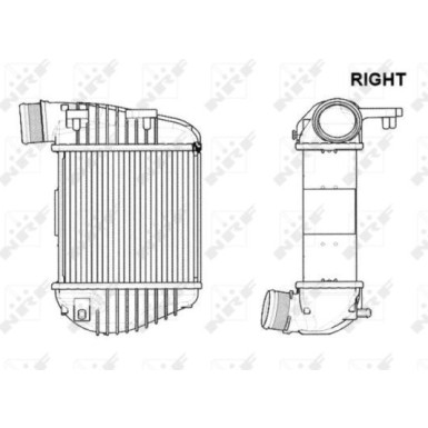 NRF | Ladeluftkühler | 30772