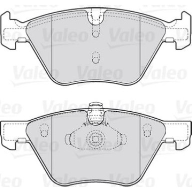 Valeo | Bremsbelagsatz, Scheibenbremse | 301640