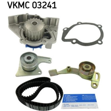 SKF | Wasserpumpe + Zahnriemensatz | VKMC 03241