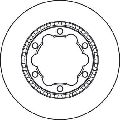 TRW | Bremsscheibe | DF4919S