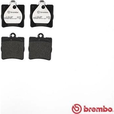 Brembo | Bremsbelagsatz, Scheibenbremse | P 50 025