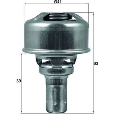 Mahle | Thermostat, Kühlmittel | TX 174 86