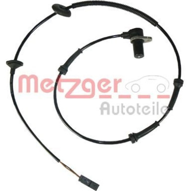 Metzger | Sensor, Raddrehzahl | 0900805