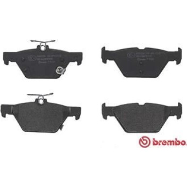 Brembo | Bremsbelagsatz, Scheibenbremse | P 78 026