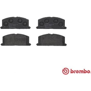 Brembo | Bremsbelagsatz, Scheibenbremse | P 83 011