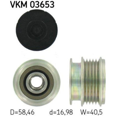 SKF | Generatorfreilauf | VKM 03653