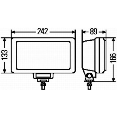 Hella | Fernscheinwerfer | 1FE 006 300-041