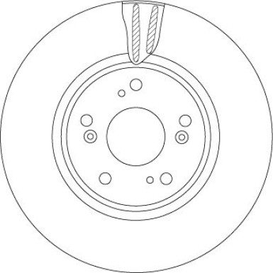 TRW | Bremsscheibe | DF4432S