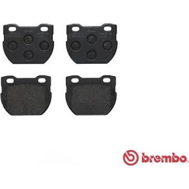 Brembo | Bremsbelagsatz, Scheibenbremse | P 44 007